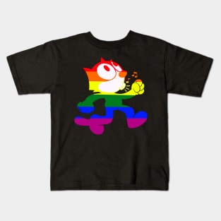 Rainbow Felix Kids T-Shirt